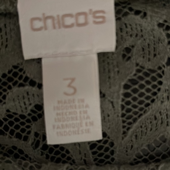 Chico’s lace top - Picture 2 of 3
